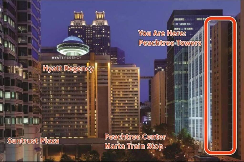 Stayatl Downtown High Rise Condoアトランタ エクステリア 写真